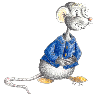 Rat - Illustration par Hélène Quellier / PnE