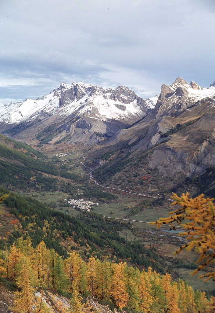 Le Casset automne © Bernard Nicollet - Parc national des Ecrins 