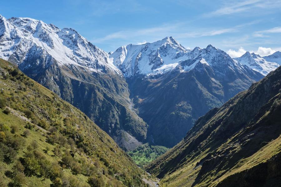 Vallon de Côte Belle : le sentier depuis le Désert-en-Valjouffray Vallon de Côte Belle : le sentier depuis le Désert-en-Valjouffray