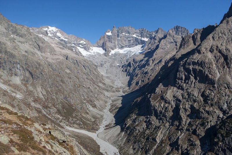 La Meije, face sud - © P.Saulay - Parc national des Écrins