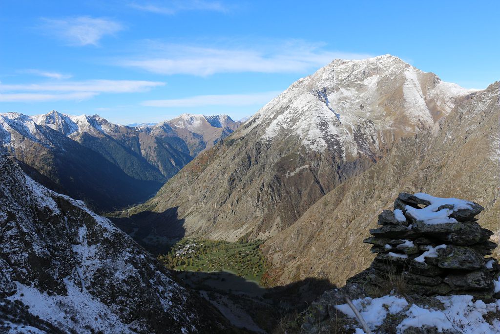 Le Désert en Valjouffrey - le pic de Valsenestre - le col de Cote Belle © PNE / Christophe Albert