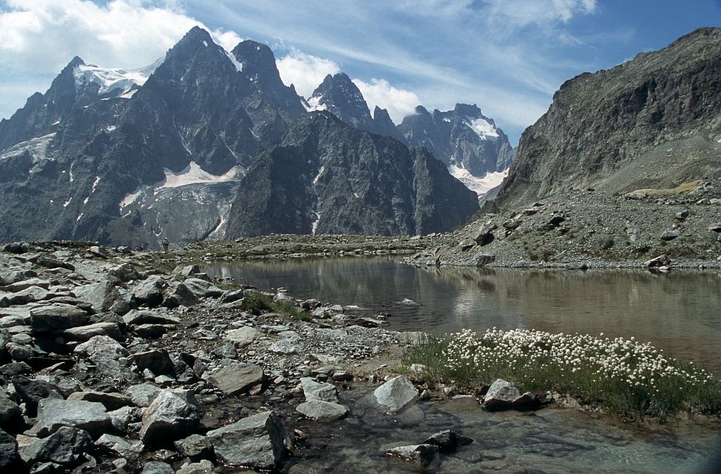 Le Pelvoux © Bernard Nicollet - Parc national des Ecrins  