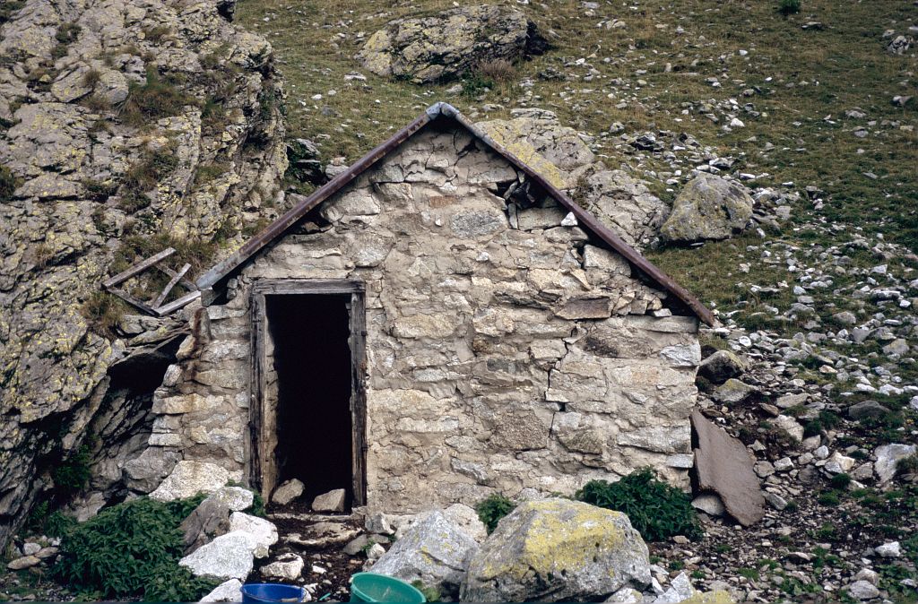 La cabane de la Maye, Valjouffrey © Manuel Meester - Parc national des Ecrins