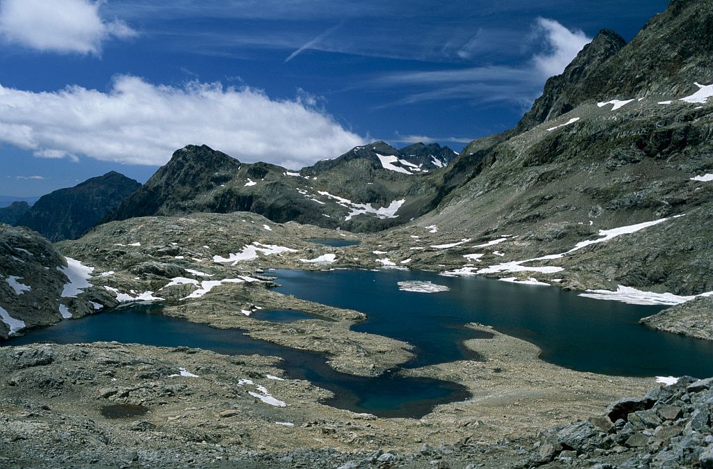 Les lacs de Crupillouse © Jean-Pierre Nicollet - Parc national des Ecrins