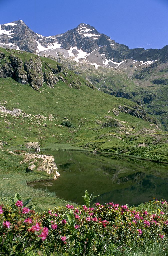 Le lac du Lauzon © Parc national des Ecrins