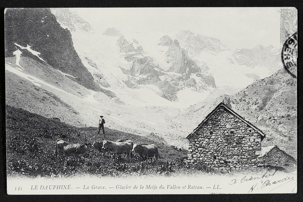 La Grave - Glacier de la Meije du Vallon et Rateau © Alain Bignon (collection) La Grave - Glacier de la Meije du Vallon et Rateau © Alain Bignon (collection)