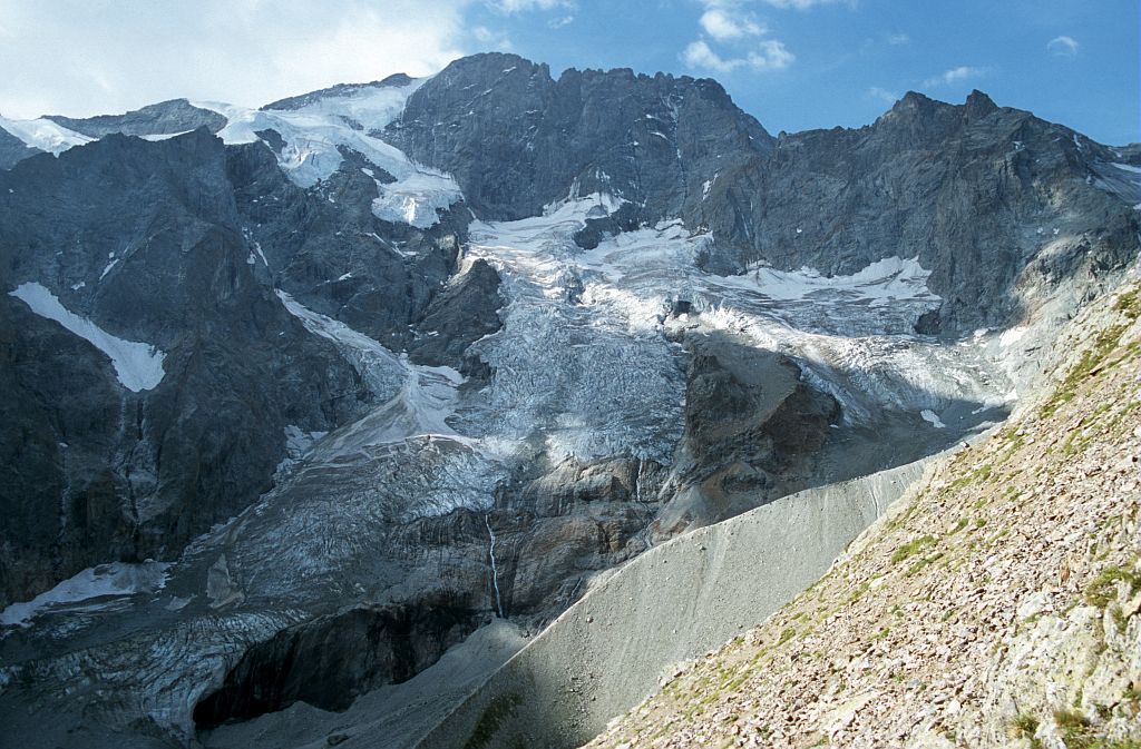 Glacier du Râteau, face Nord © Bernard Nicollet - Parc national des Ecrins Glacier du Râteau, face Nord © Bernard Nicollet - Parc national des Ecrins