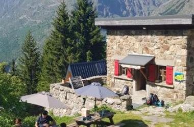 Jeux au refuge de l'alpe du pin