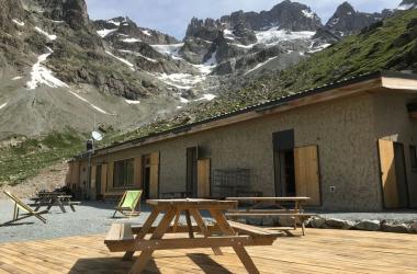 Nouveau refuge de Temple Écrins