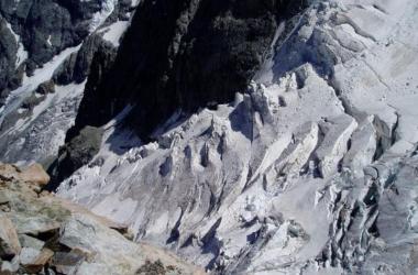 Les crevasses du Glacier de l'Homme - La Grave