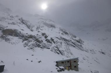 refuge Châtelleret - hiver