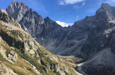 Dans le cirque glaciaire