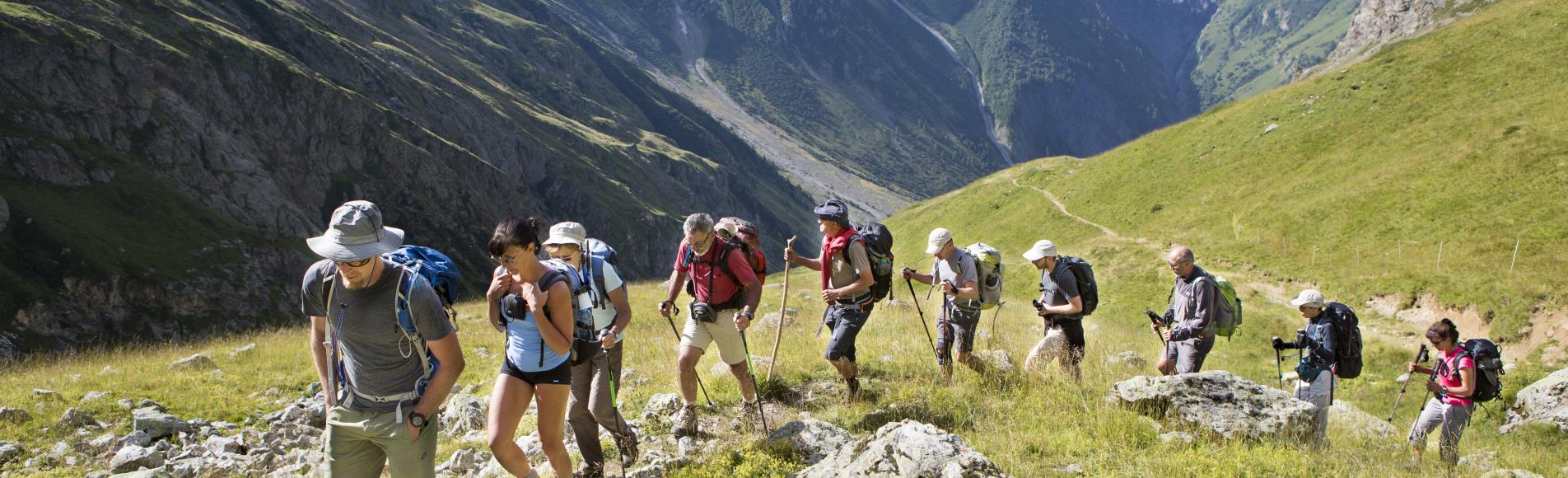 Séjour accompagné dans les Ecrins © Pascal Saulay - PNE