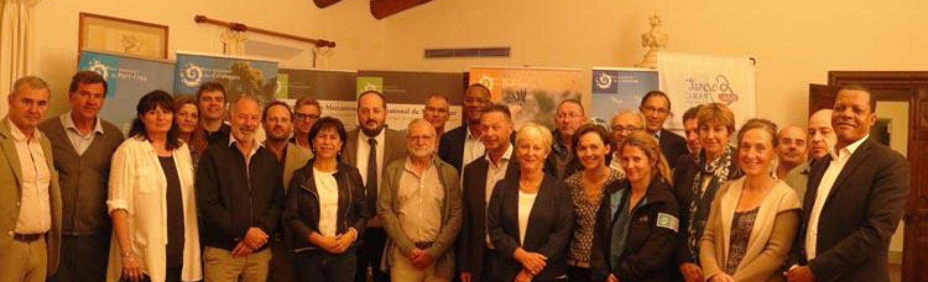 Séminaire présidents des parcs nationaux - octobre 2018 - photo PN des Calanques