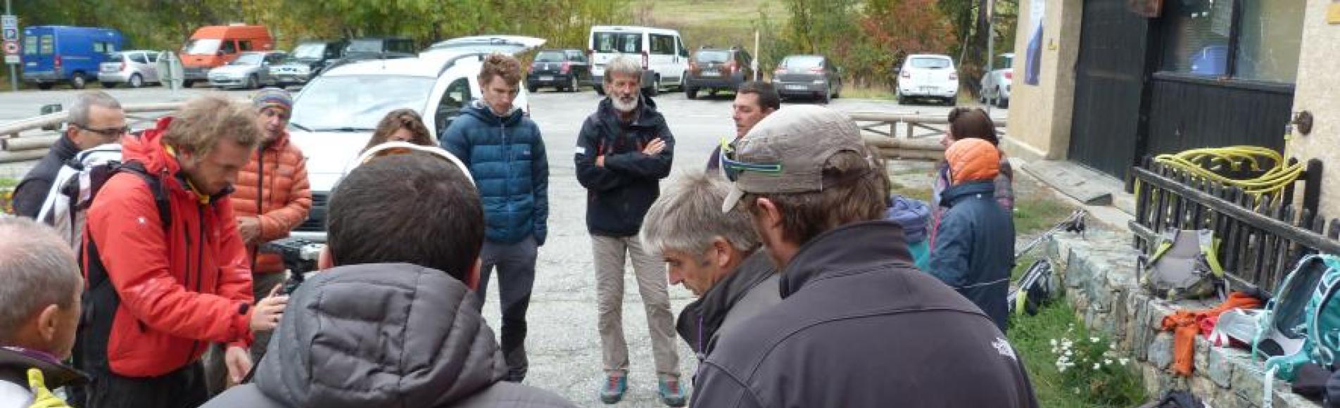 Participants formation bouquetin © P. Navizet - Parc national des Ecrins Participants formation bouquetin © P. Navizet - Parc national des Ecrins