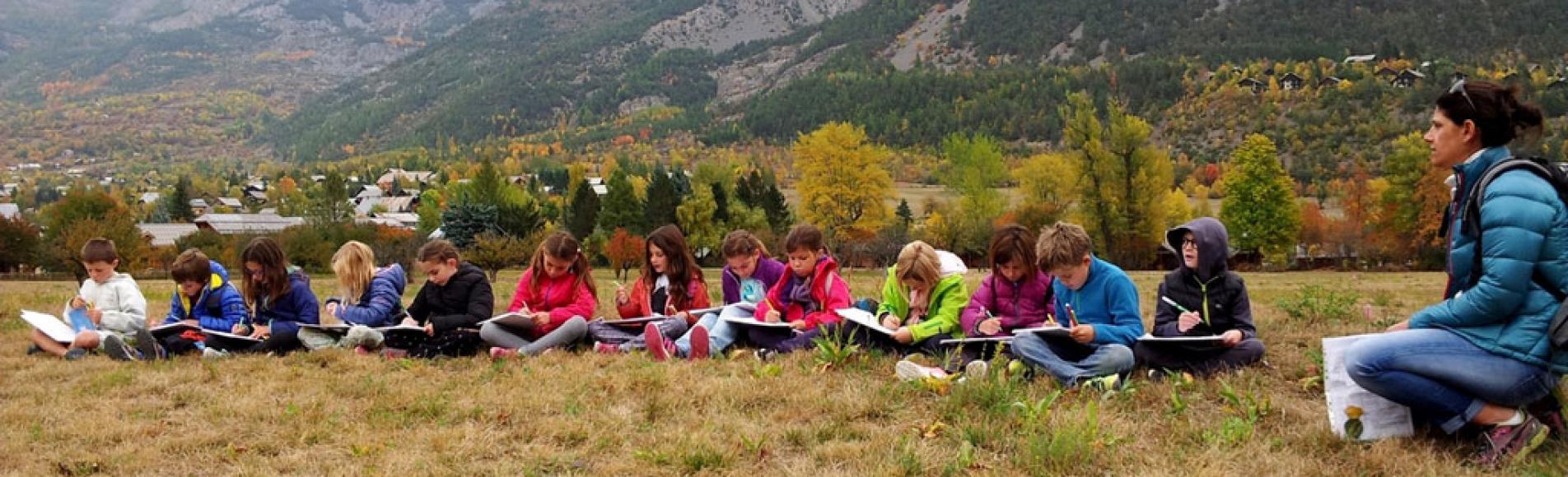 sortie automne 2017 - école Vallouise - © C. Albert - Parc national des Ecrins