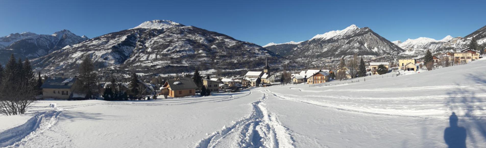 La neige et ses conséquences  - collège Vauban Briançon - hiver 2019 - photo Parc national des Ecrins