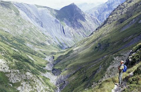 Verrou Lanchatra, oisans © D.Roche - Parc national des Ecrins