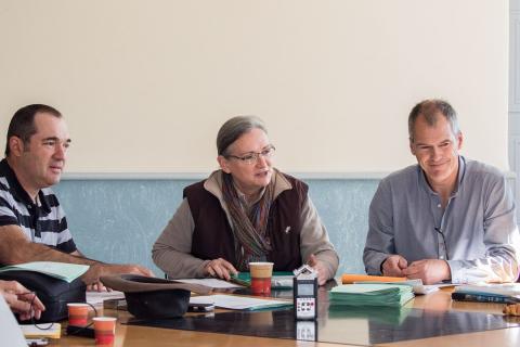Isabelle Arpin, présidente du Conseil scientifique PN Vanoise - Conseil scientifique 29 avirl 2016 à Gap - © P.Saulay - Parc national des Écrins