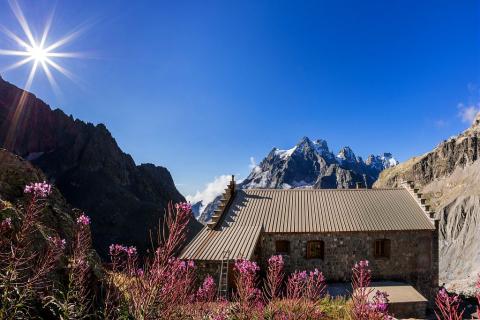Refuge du Pelvoux © B-Bodin - Parc national des Écrins