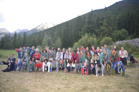 groupe Roverway au Fontenil (Le Monêtier-les-Bains) - août 2016