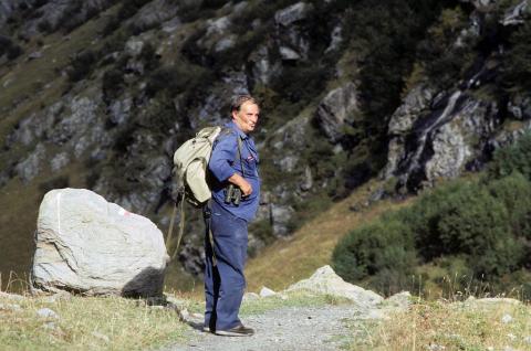 Yves Jouglard, garde-moniteur en Vallouise 1974/1999 - © photo Cl-Dautrey - Parc national des Écrins