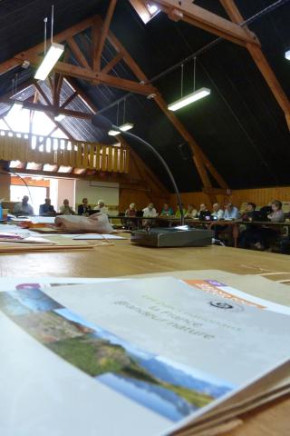 Conseil d'administration Parc national des Ecrins - juillet 2017 - Venosc - © P.Navizet - Parc national des Ecrins