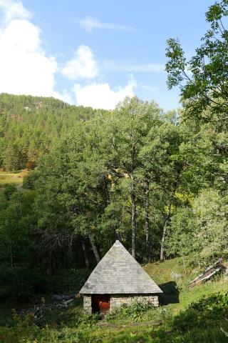 Moulin Dormillouse réparé lors de l'été 2017 © JP Telmon - Parc national des Écrins