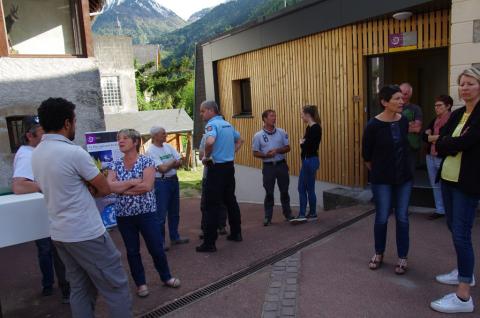 Inauguration bureaux rénovés Entraigues - 27-04-2018 © E.Icardo - Parc national des Écrins