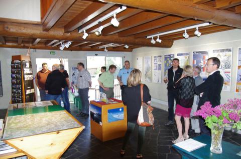 Inauguration bureaux rénovés Entraigues - 27-04-2018 © E.Icardo - Parc national des Écrins