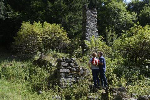 Ruines, hameau du Roy - Parc national des Ecrins