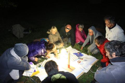 Jour de la nuit 2018 à Puy Sanières © M.Bouvier - Parc national des Ecrins