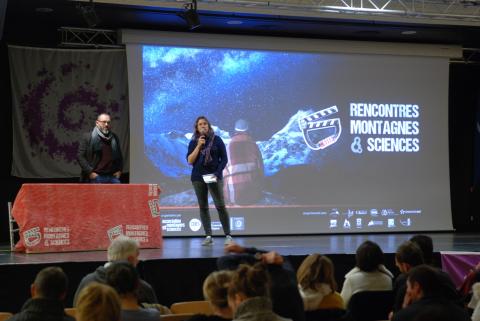 Rencontres montagnes et sciences - Bourg d'Oisans - novembre 2018 - photo Thierry Chevalier - Parc national des Ecrins