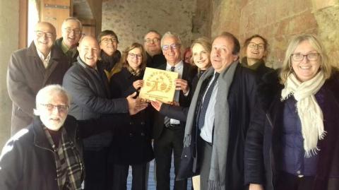 La remise du label  © C.Baroche - ONF