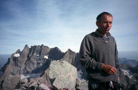 Philippe Traub, sortie terrain, 2000 - Eric Vannard - PNE