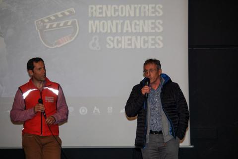 Rencontres montagnes et sciences - 28 novembre 2019 à l'Argentière-la-Bessée - photo T.Maillet - Parc national des Ecrins