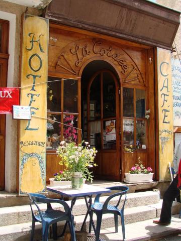 Café "La Cordée" - photo Gérald Lucas - Parc national des Écrins 2006