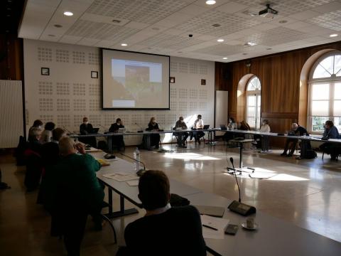 Conseil Scientifique du 16 octobre 2020 - Préfecture des Hautes-Alpes - départ de Marie-Hélène Cruveillé, présidente du Conseil © Remy Moine - Parc national des Ecrins