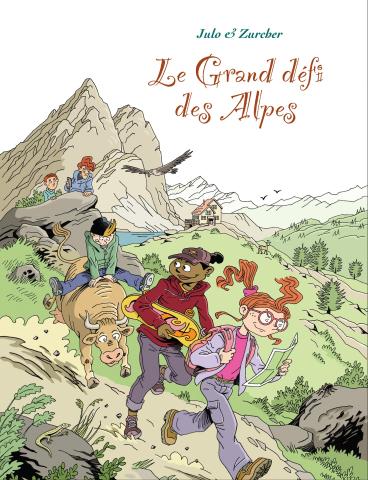 Le Grand défi des Alpes, couverture - Nicolas Julo