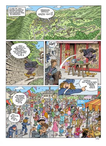 Le Grand défi des Alpes, planche 1 - Nicolas Julo