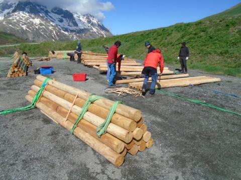 Héliportage après travaux - © S. D'Houwt - PNE