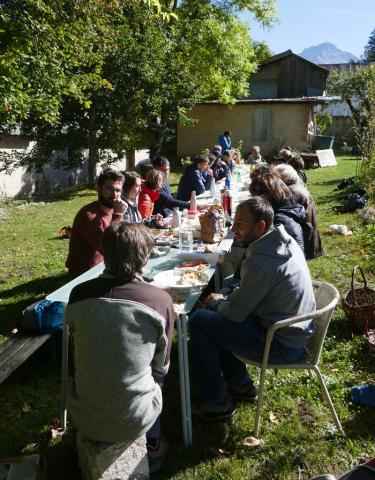 Journée de la marque Esprit parc national à l'abbaye de Boscodon - © I. Miard - PNE