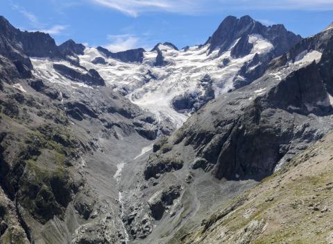 Glacier de la Pilatte en 2016 © M. Bouvier - PNE