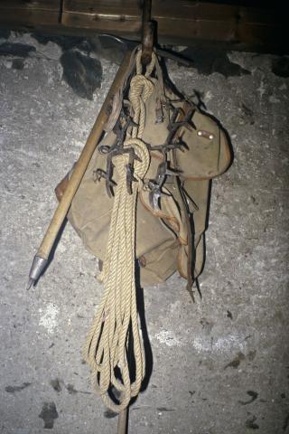 Ancien matériel de montagne © D. Fiat - PNE
