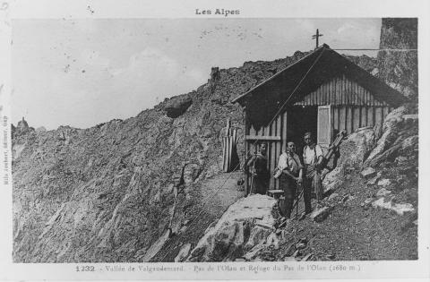 Refuge de l'Olan © Collection de cartes postales anciennes de J.C. Catelan