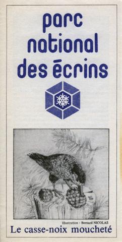 Dépliant sur le casse-noix moucheté - 1982