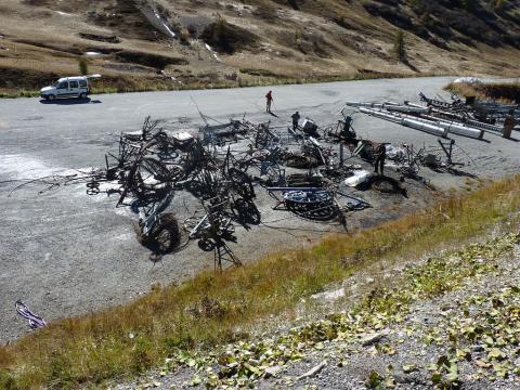 Démantèlement des téléskis au col du Lautaret © E. Vannard - PNE