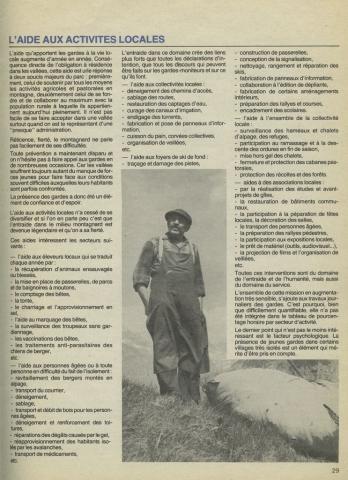 Courrier des Écrins - 1981 © PNE