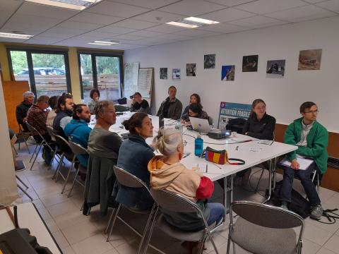 Formation Tourisme scientifique - Mathias Magen - Parc national des Ecrins