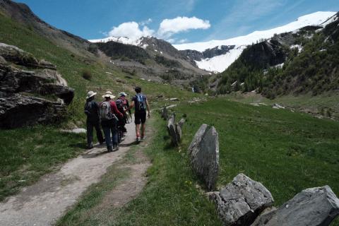 Sortie joëlette au saut du Laire © C. Allemand